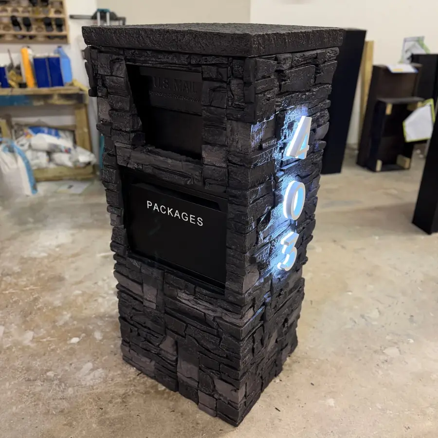 Dream Mailboxe installation