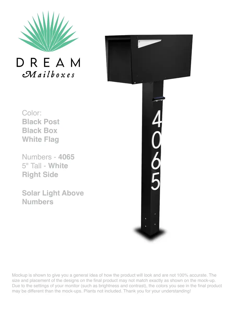 Dream Mailboxe installation