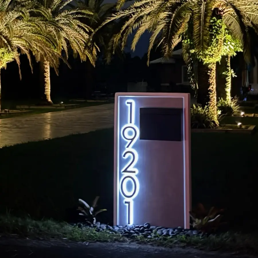 LED Backlit Mailboxes